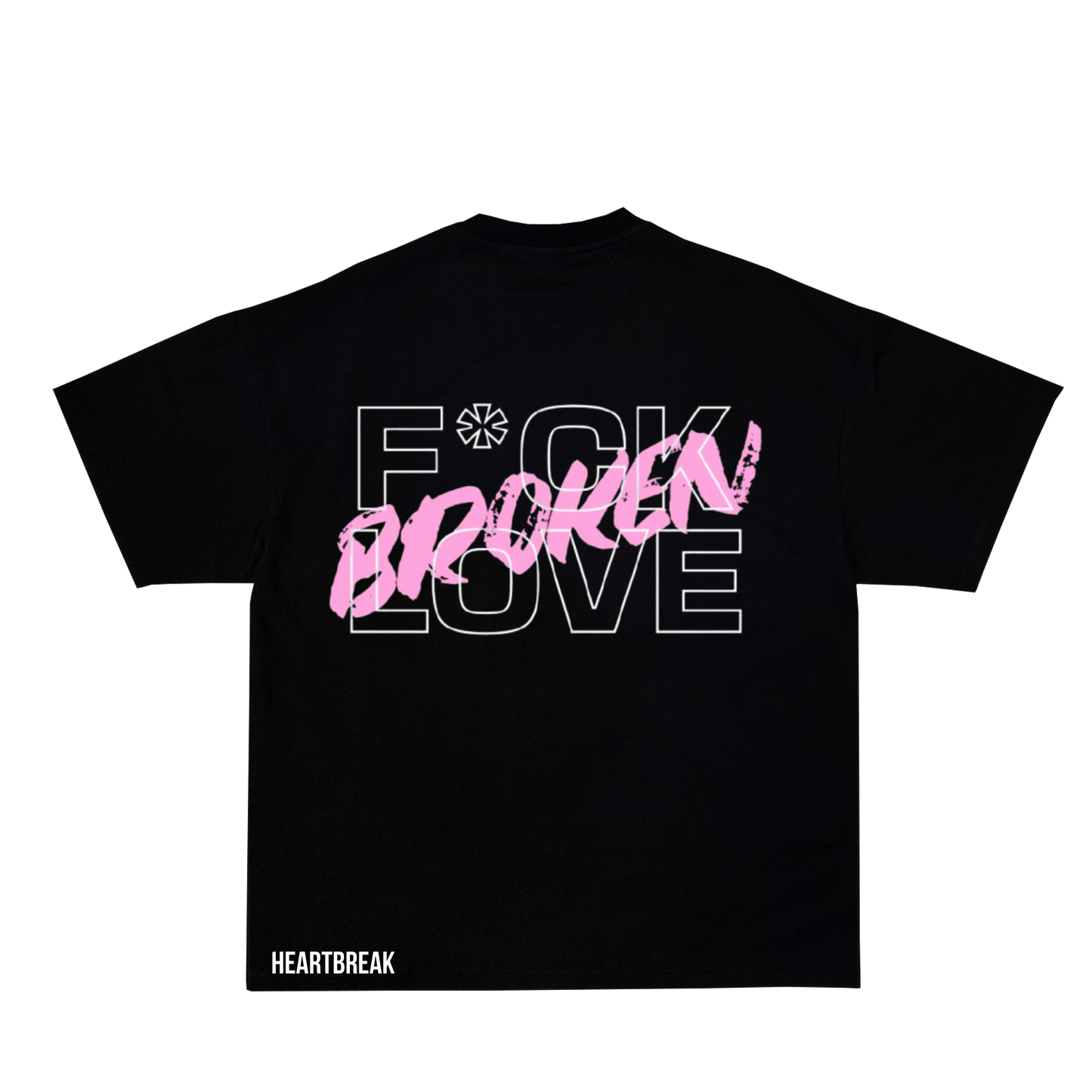 T-shirt F*CK LOVE Black